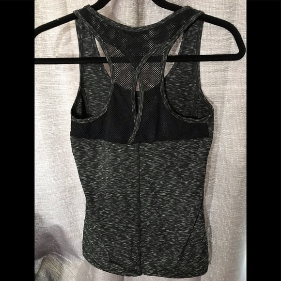 AMBIANCE workout tank top black mesh back small - Picture 3 of 5